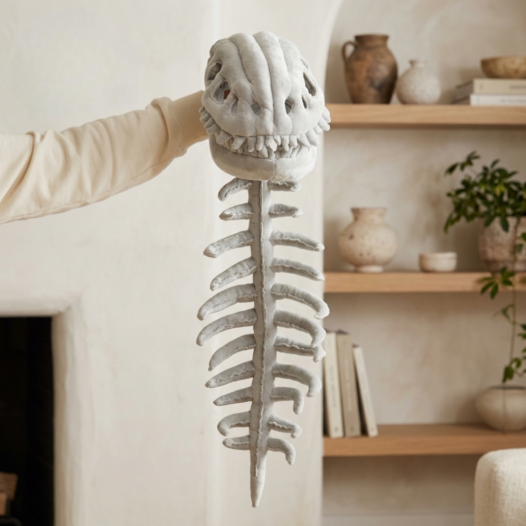 Plushie Haven ® Dino Skeleton Head