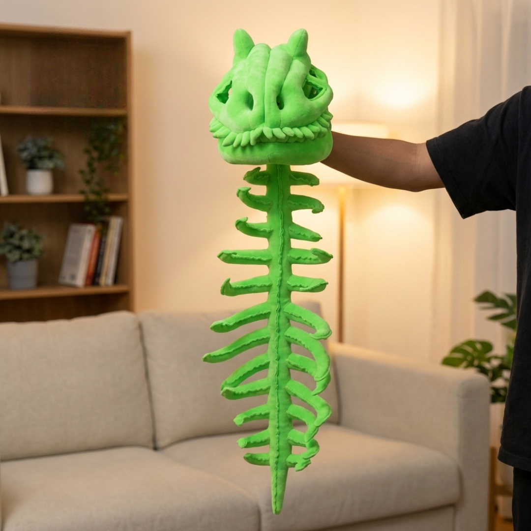 Plushie Haven ® Dino Skeleton Head